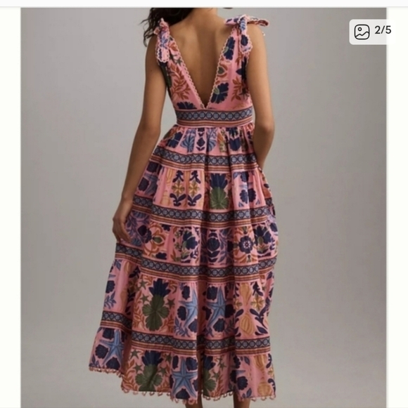 Farm Rio Seashell Mididress - Picture 4 of 5